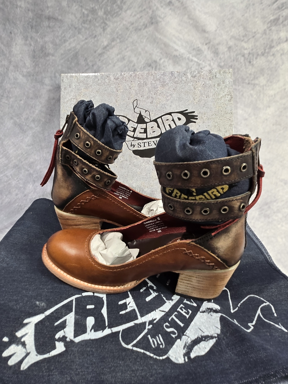 Freebird by Steven "Candella" cognac handcrafted - Picture 3 of 6
